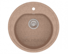 Мойка Polygran F-08 песочная