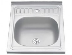 Мойка для кухни из нержавейки накладная 5060