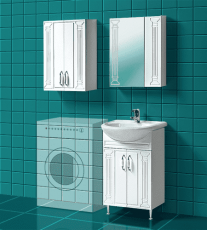 Akval Marta 55 с напольной тумбой для умывальника Уют