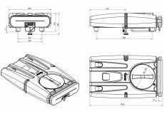 Бак для душа с подогревом Rostok (Росток) 80 литров
