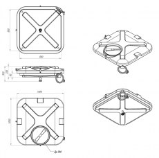 Душевой бак с подогревом