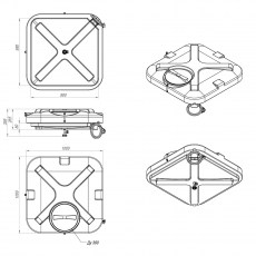 Душевой бак с подогревом