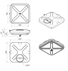 Душевой бак на дачу