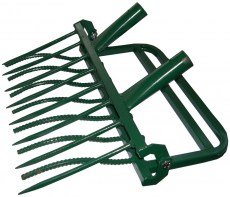 Садово-огородный рыхлитель супер землекоп кованый 7