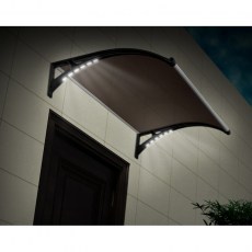 Козырек над крыльцом Silver Wing Led