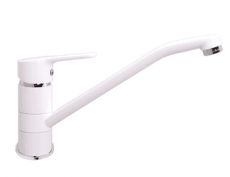 Смеситель для мойки Rubineta Uno 20 белый