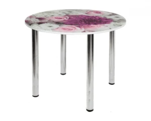 Стол обеденный Алмаз D900 Цветочная композиция