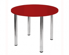 Стол обеденный Алмаз D900 Красный