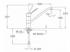 Смеситель Teka MT Plus 993 469934500 схема