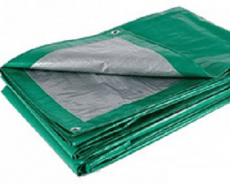 Тент универсальный зеленый 120 г/м2