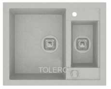 Мойка Tolero-R-109-серый металлик