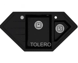 Мойка Tolero-R-114 черный