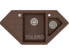 Мойка Tolero-R-114 korichnevyj