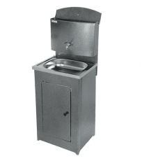 Умывальник Акватэкс Серебро с подогревом и мойкой нержавейка