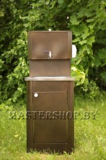 Умывальник дачный с водонагревателем Метлес, бронза