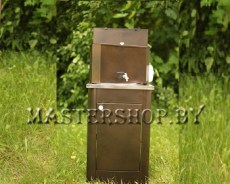 Умывальник дачный с водонагревателем Метлес, бронза