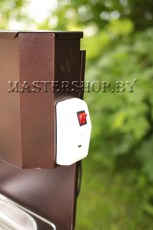 Умывальник дачный с водонагревателем Метлес, античная медь