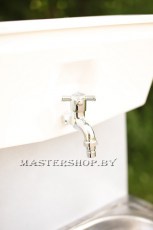 Умывальник дачный Метлес с пластиковым бачком