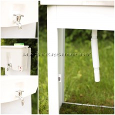 Умывальник дачный Метлес с пластиковым бачком