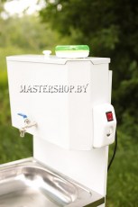 Умывальник дачный с водонагревателем Метлес, белый