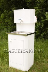Умывальник дачный с водонагревателем Метлес, белый