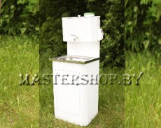 Умывальник дачный с водонагревателем Метлес, белый