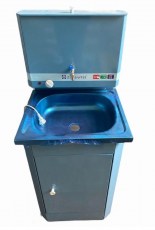 Умывальник Electro Vel без подогрева голубой