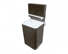 Умывальник для дачи с подогревом Весна медь