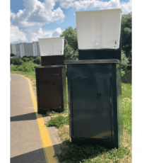 Умывальник для дачи с подогревом Петромаш 2 цвета