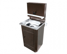 Умывальник для дачи с подогревом Весна медь