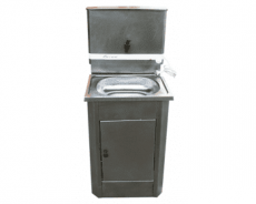 Умывальник для дачи с подогревом Весна серебро