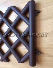 Забор декоративный Барокко 2,78 м (шоколад)