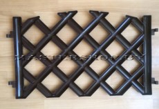 Забор декоративный Барокко 2,78 м (шоколад)