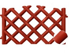 Забор декоративный Барокко 2,78 м (терракот)