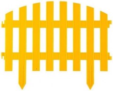 Забор декоративный Ренессанс 2 (желтый)