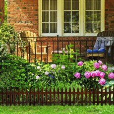 Забор декоративный Готика 3 (шоколад)