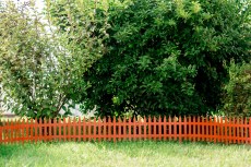 Забор декоративный Готика (терракот)