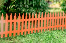 Забор декоративный Готика (терракот)