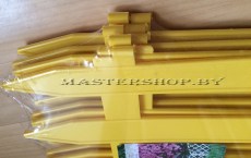 Забор декоративный Готика (желтый)