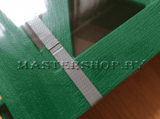 Забор декоративный для сада Модерн4 3 м (зеленый)