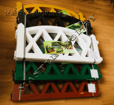 Заборчики декоративные для сада Модерн