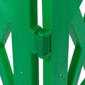 Забор декоративный Модерн (зеленый) соединение