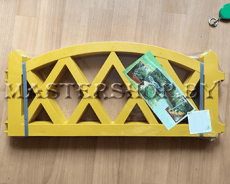 Забор декоративный Модерн (желтый)