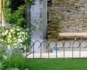 Забор садово-парковый Декоративный металлический