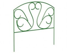 Забор садово-парковый Лебеди металлический