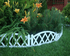 Забор декоративный Модерн 3 м (белый)