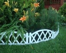 Забор декоративный Модерн 3 м (белый)