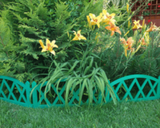 Забор декоративный Модерн 3 м (зеленый)