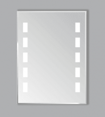 Зеркало Алмаз ЗП 02 с подсветкой