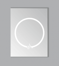 Зеркало Алмаз ЗП 05 с подсветкой